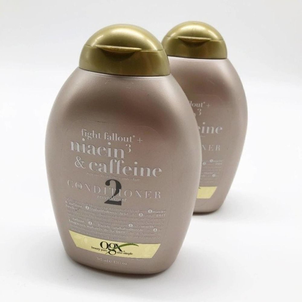 OGX Anti-Hair Fallout Niacin & Caffeine Conditioner – Strengthen & Revitalize
